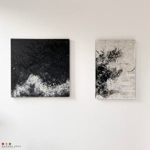 "Ebb and Flow" Diptych, Eudemonic Happiness Collection